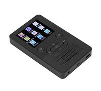 Luqeeg Reproductores MP3 MP4, Reproductor de Música Bluetooth, Grabadora de Voz Digital con Pantalla de 1,8 Pulgadas, Sonido sin Pérdidas, Libro Electrónico Compatible, Cronómetro(Negro+8GB)