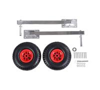 Luqeeg Ruedas de Lanzamiento de Barcos, Plataforma Rodante de Playa con Capacidad de Carga de 600 Libras con Posicionamiento de Rueda Ajustable para Kayaks Veleros