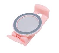Luqeeg Soporte para Teléfono con Botella de Agua, Soporte Multifuncional para Teléfono con Tapa de Taza, Ligero para con Sujeción Segura, Ideal para Botellas de 40oz (Pink)