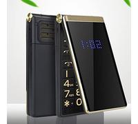 Luqeeg TeléFono Flip Rugged Desbloqueado 2.8 Pulgadas Flip TeléFono 5900mAh 2G TeléFono Celular con Linterna LED, TeléFono MóVil Anciano para Personas Mayores, Dual Sim Dual Standby
