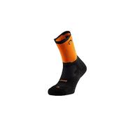 Calcetines de Running Lurbel Rise Five Negro/Naranja 36 - 38