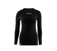 Lurbel Alaska Long Sleeves W, Camiseta térmica Mujer, Camiseta de Trekking, Ropa Interior térmica, Camiseta Manga Larga térmica. (Negro - M)