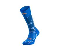 Lurbel Bernina Six, Calcetines térmicos, Calcetin de esquí, Calcetines altos, Calcetin para la nieve, transpirables y anti-olor, unisex. (L - Azul Royal)