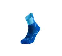Lurbel Calacetines para trail Desafio Four SS26 - Calcetines unisex, transpirables, antiampollas y antiolor con amortiguación. (FR/ES, Letras, M, Regular, Regular, Azul Royal/Azul Claro)