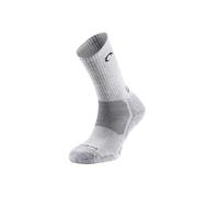 Lurbel Camino Five, Calcetín sin costuras, Calcetines para caminar, Calcetines de senderismo, Transpirables, Calcetín Unisex. (S - Gris Hielo)