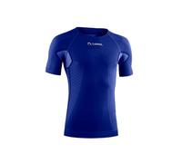 Lurbel Cristallo Short Sleeves, Camiseta Interior Transpirable, Camiseta de Correr, Manga Corta, termorreguladora, antibacteriana, Hombre. (L - Azul Royal)