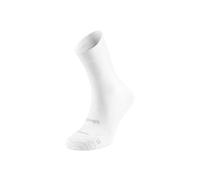 Lurbel Essence Five, Calcetines urbanos, Calcetín transpirable, Calcetín sin costuras, Calcetines altos, Anti-olor, Unisex. (S - Blanco)