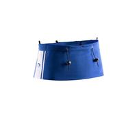 LURBEL Loop Three, cinturón portadorsales, cinturón de Trail, cinturón portabastones, Ajuste óptimo. Unisex. (Azul Royal/Blanco, 4)