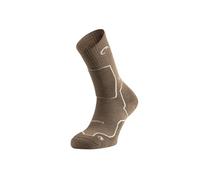 Lurbel Posets Five, Calcetín para trekking, calcetín sin costuras, calcetines de lana, calcetines térmicos, anti-ampollas, unisex. (FR/ES, Letras, S, Regular, Regular, Marrón)