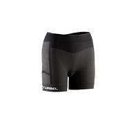 Lurbel Samba Lite Shorts W, Mallas Cortas de Correr, Mallas para Trail Running, Mallas Transpirables, Mallas Deportivas de Mujer, Anti-Olor. (S - Gris Oscuro/Marengo)