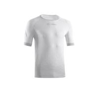 Lurbel Samba Short Sleeves, Transpirable, Camiseta Anti-Olor, Camiseta para Trail, Camisa de Manga Corta, Camisa de Hombre. (FR/ES, Letras, L, Regular, Regular, Gris Hielo)