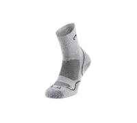 Lurbel Tierra Five, Calcetines Anti-ampollas, calcetines para Trekking, Transpirables y Anti-olor, Calcetines para senderismo, sin costuras. (FR/ES, Letras, M, Regular, Regular, Gris Claro/Marengo)