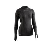 Lurbel Volcano Long Sleeves W, Camiseta Térmica, Manga Larga, Transpirable, Prenda de Expedición y esquí. Camiseta para Trekking. Mujer. (L - Gris Oscuro)