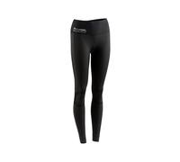 Lurbel Volcano Pants W, Pantalones térmicos, Mallas de Lana Merino, Mallas Outdoor, Prenda Primera Capa, Mallas Deportivas Mujer. (M - Gris Oscuro)