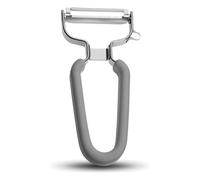 Lurch 10097 - Pelador para espárragos y Otras Verduras de Tallo, Acero Inoxidable, sílex Gris, 10 x 1,5 x 18 cm