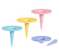 Lurch 10360 - Juego de posavasos para bebidas y aperitivos (4 unidades, plástico)