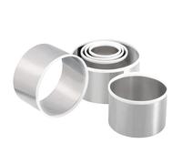 Lurch 10560 - Juego de 6 moldes para galletas (acero inoxidable)