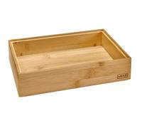 Lurch 10777 - Caja de almacenamiento para cajones y cajas de almacenamiento de bambú, 14 x 21 cm