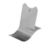 Lurch 210161 - Soporte para utensilios de cocina y tapa de olla, acero inoxidable, color plateado