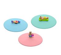 Lurch 210198 Mein Tapa Beach Boys 3 diseños, Benny Ball, Tim Buceo y Matze matzr Enrollable, Silicona, Multicolor, 12 x 12 x 3 cm