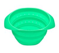 LURCH 210285 ProTech - Colador plegable (silicona, 2 L), color verde