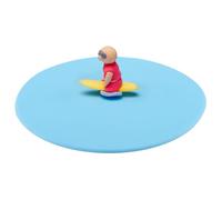 Lurch 210897 Bobby Board Mein Deckel Strandwache Glasabdeckung aus 100% BPA-Premium Platintin Silicona, Ø 10,5cm
