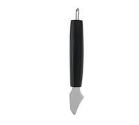 Lurch 230260 Tango Pelador de Jengibre, Acero inoxidable, Negro, 18,2 cm x 2,7 cm x 2,5 cm