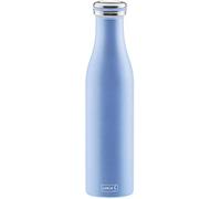 Lurch 240960 - Termo para bebidas frías y calientes (acero inoxidable, 0,75 L), color azul