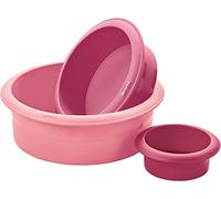 Lurch 83022 FlexiForm Tarta Formas de 3 Unidades, 9, 15 y 20,5 cm, Silicona, Multicolor, 25 x 25 x 8,5 cm