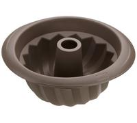Lurch 85002 FlexiForm - Molde de Silicona para bizcochos (22 cm), Color marrón