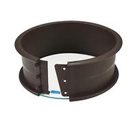 Lurch 85041 FlexiForm - Molde para tartas con base de cristal (silicona, 100% sin BPA, 20 cm de diámetro, 8 cm de altura)