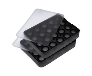 Lurch Cubitera de silicona con bola de 3 cm, juego de 2 unidades,