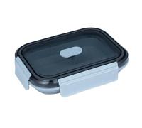 Lurch Fiambrera de silicona plegable up & down 800 ml, color azul