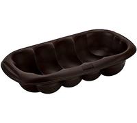 Lurch FlexiForm 85039 - Molde para hornear pasteles de Pascua (100% silicona platino, sin BPA, 30 x 16 cm), color marrón
