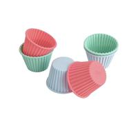 Lurch FlexiForm XXL Muffin - Juego de 6 magdalenas (100% silicona platino, sin BPA, 8 x 6 cm)