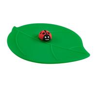 Lurch Mein Deckel 210895 - Cubierta de cristal para jardín (10,5 x 12,5 cm), diseño de mariquitas, color verde