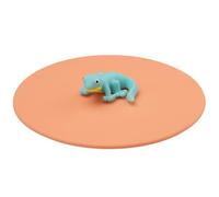 LURCH Mi tapa Lucky Lurch Minty - Tapa de silicona única para vasos, sin BPA, apta para lavavajillas, reutilizable, silicona