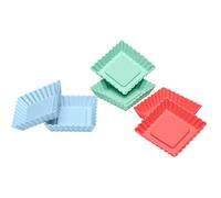 Lurch tortelett Quader FlexiForm 6 pcs., Multicolor