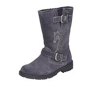 Lurchi Heidi-Tex, Botas Cortas al Tobillo Niñas, Charcoal, 30 EU