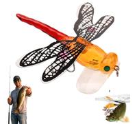 Lure Dragonfly Fishing Baits,Insect Fishing Lures Dragonfly Lures Bait with Hooks,7g Life-Like,For Rivers, Ponds, Saltwater, Coastal Areas (B)