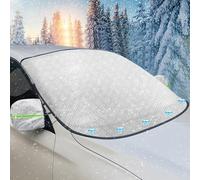 Lureon Protector de Parabrisas 5 Imanes - Antinieve, Polvo, Hielo, Sol - Protector Hielo Parabrisas Coche y Protector Parabrisas Hielo Universal (156X126cm)