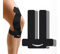 LURICO 20pcs cintas kinesiologicas rodilla, Cintas de Kinesiología Precortadas, Resistentes al Agua y Elásticas Kinesiology Tape, Ideal para Atletas, Ancianos, Fisioterapia