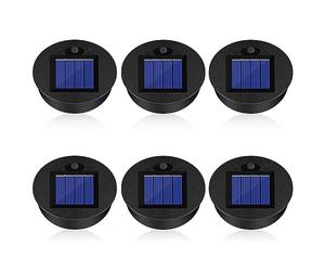 LURICO Lámparas Solares de Repuesto Superior 7CM, 6 Piezas Luces Solares de Repuesto, Repuesto Luz Solar LED para Exterior para Colgar al Aire Libre, Luces de Mesa, Jardín o Patio Decoración