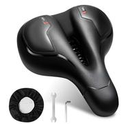 LURICO Sillín de Bicicleta Acolchado Antiprostatico, Asiento Bicicleta Muy Cómodo con Espuma Viscoelástica y Diseño Antivibración - Universal para MTB, Carretera, Bicicletas Eléctricas, Ciclismo Urban