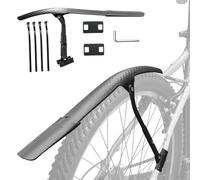 LURNODY Guardabarros de Bicicleta, Guardabarros de Bicicleta Universal Delantero/Trasero, Guardabarros de Liberación Rápida, Ajustable Portátil Espesa Widen para Bicicleta de Montaña y Carretera