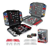 LURNODY Juego de Mesa de Batalla Naval de Hundir Barcos, Juego de Mesa Clásico Hundir la Flota, Juego de Mesa de Estrategia Batalla Naval Juguete, Uego de Estrategia a Partir de 4 Años