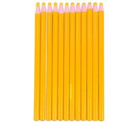 Lurrose 1 Caja Lápices de Cera para Escribir Multiusos Marcador de Porcelana Despegable en Color Amarillo, Adecuado para Ropa y Trabajos en Cuero Colores Brillantes y Cera Duradera