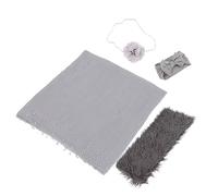 Lurrose 1 Juego Conjunto de Accesorios Fotografía de Recién Nacidos de Envoltura con Diademas Sesiones de Fotos de Bebés