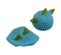 Lurrose 1 Juego Conjunto de Disfraz de Bebés Traje de Fotografía de Recién Nacido con Gorrito Ganchillo Accesorios Sesiones Fotográficas Fiestas y Celebraciones