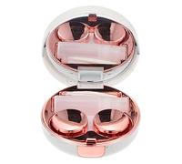 Lurrose 1 Juego De Cajas Pinzas De Plástico Artículos De Tocador Contenedores De Viaje Contenedores De Plástico Para Llevar Caja De Almacenamiento Soporte De Viaje Estuche De Viaje